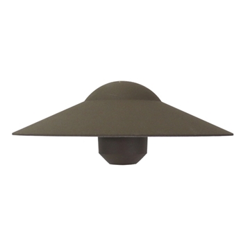 Universal Lighting System China Hat Shade - Architectural Bronze