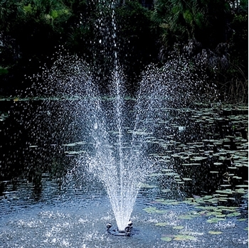 OASE 1/2 HP Floating Fountain with Lights