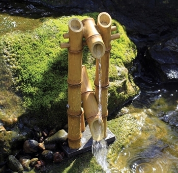 Aquascape Deer Scarer Bamboo Fountain W/ Pump
