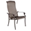 Alfresco Barbados All Weather Wicker Dining Set With 64" Square Dining Table And 8 High Back Dining Arm Chairs