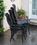 Alfresco Barbados All Weather Wicker Dining Set With 46" X 86" Rectangle Cast Aluminum Dining Table And Chairs