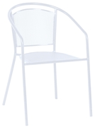Picture of Alfresco Martini Café Stackable Dining Chair - Bianca Finish - Set of 4 Chairs