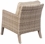 Alfresco Cornwall Woven Wood Deep Seating Lounge Chair With Sunbrella Cast Shale Cushion