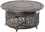 Alfresco Bellagio 48" Round Cast Aluminum Gas Fire Pit/Chat Table With Burner Kit