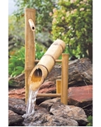 AquaBella Rocking Bamboo Fountain Kit- 20"H