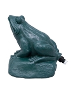  Aqua UV Statuary Frog