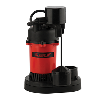 Red Lion Thermoplastic Sump Pump 1/3 HP Vertical Switch