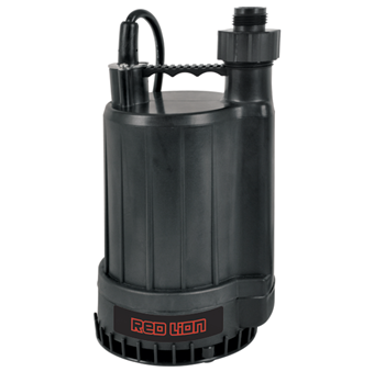 Red Lion Thermoplastic Utility Pump 1/4 HP
